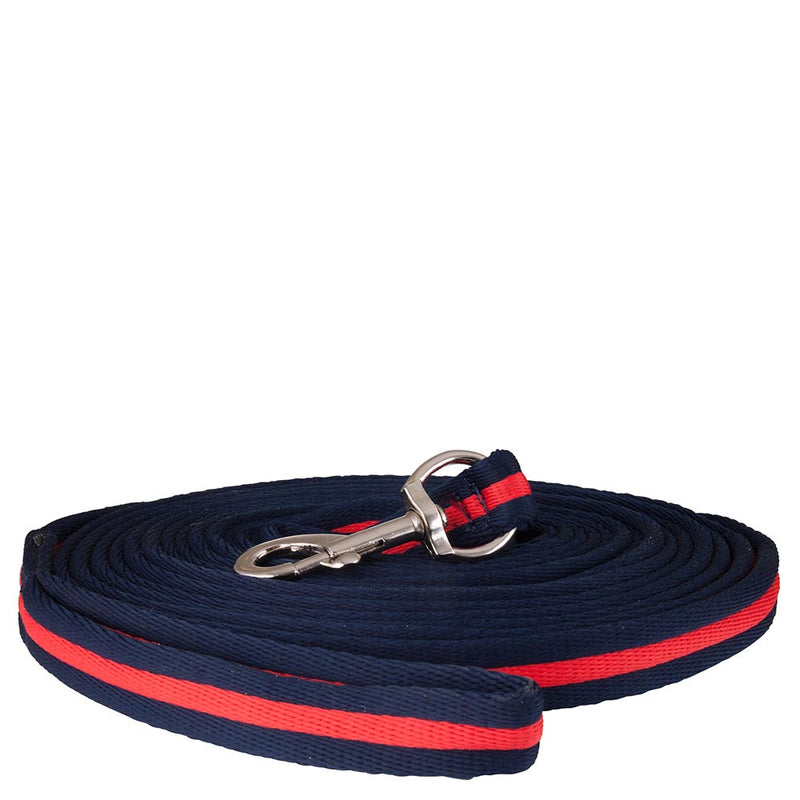 Premiere 8 Meter Lunging Line - navy and red