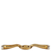 BR Equestrian Curved Soft Contact Eggbutt Snaffle