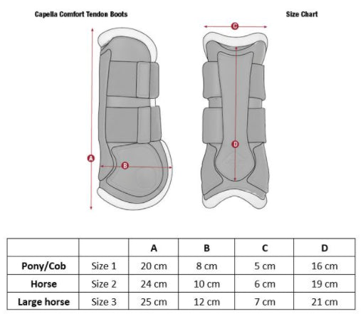 LeMieux Capella Leather Tendon Boots | On The Bit Tack and Apparel in Canada
