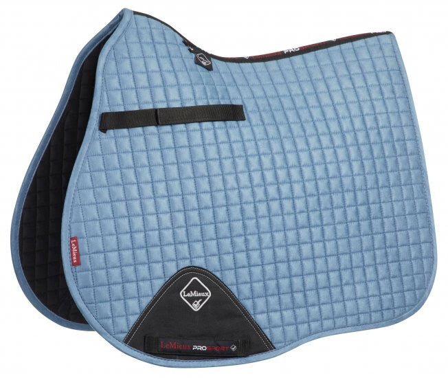 LeMieux ProSport Suede GP Saddle Pad Squares | On The Bit Tack and Apparel in Canada