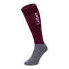 LeMieux Competition Sock - burgundy