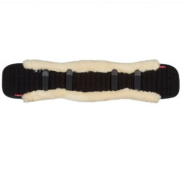 LeMieux Merino Wool Shaped Dressage Girth Cover | On The Bit Tack and Apparel in Canada