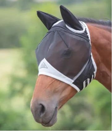 shires fine mesh fly mask
